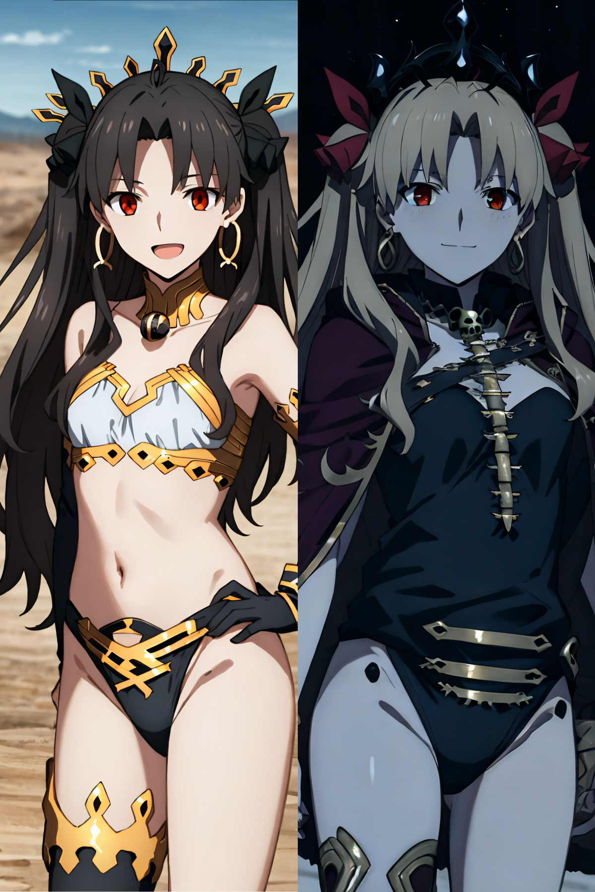 Ishtar & Ereshkigal, Fate/Grand Order: Zettai Majuu Sensen Babylonia -  v1.0, Stable Diffusion LoRA